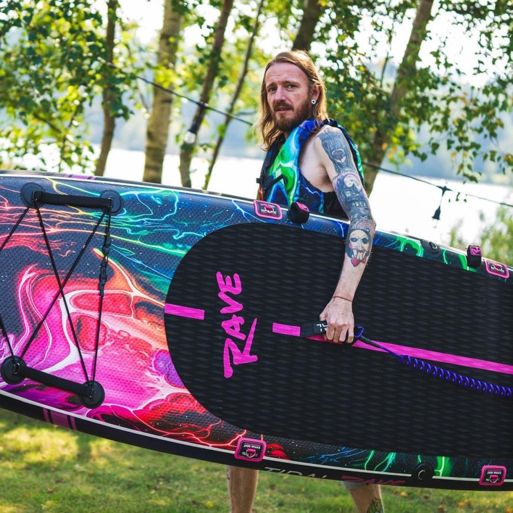 Tidal Rave ACRYLIC Inflatable Paddle Board 10’ 6